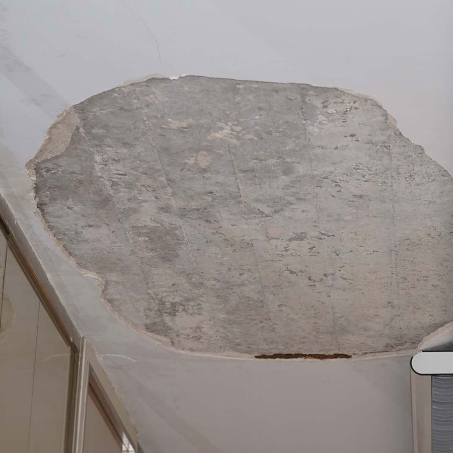 Wasserschaden an der Decke