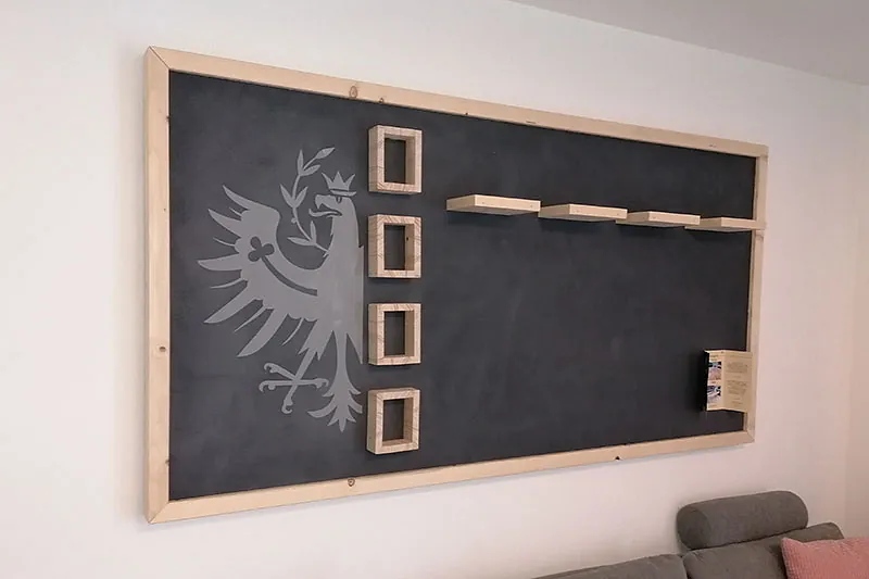 Individuelle Boardwand