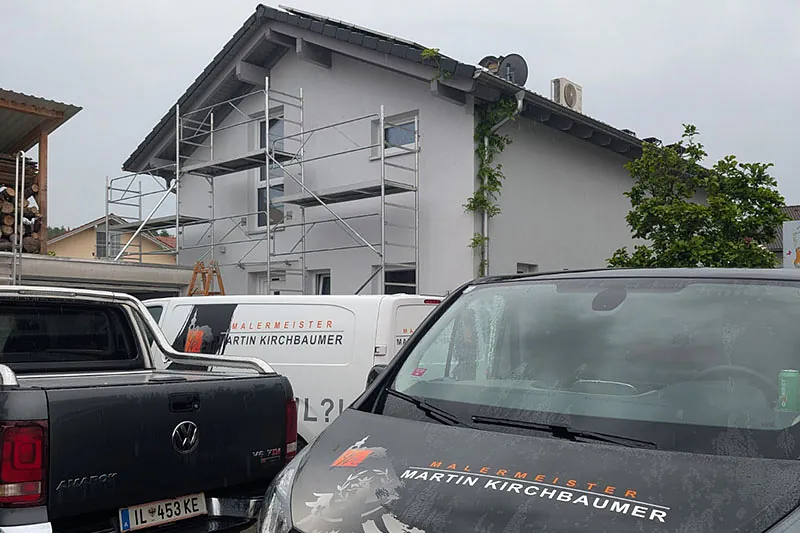 Moderne Fassadengestaltung nahe Innsbruck